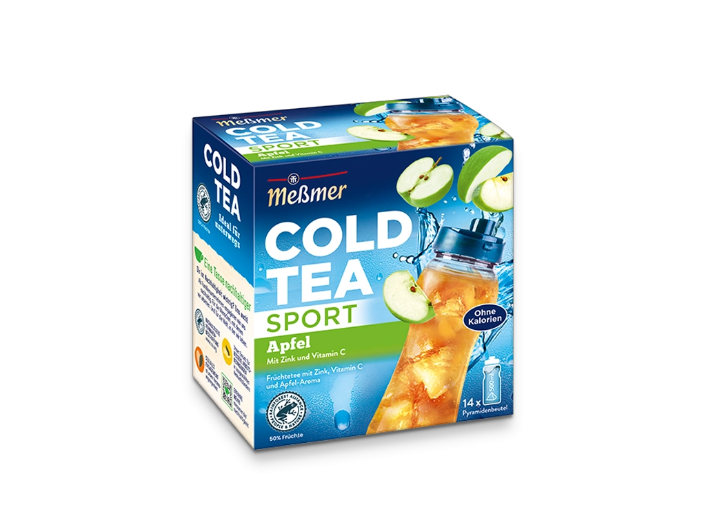 Meßmer COLD TEA Sport Apfel mit Zink und Vitamin C