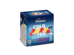 COLD TEA von Meßmer für die Wasserflasche in der Sorte Himbeere Zitrone Früchtetee