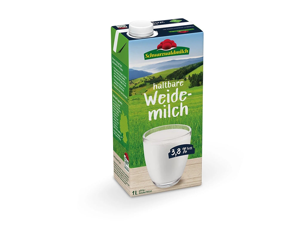 Schwarzwälder haltbare Weidemilch 3,8 Liter