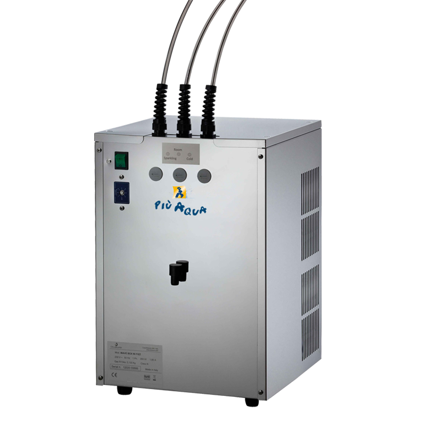 Das Untertischgerät più aqua 601U ist ein Wasserspender mit hoher Leistung