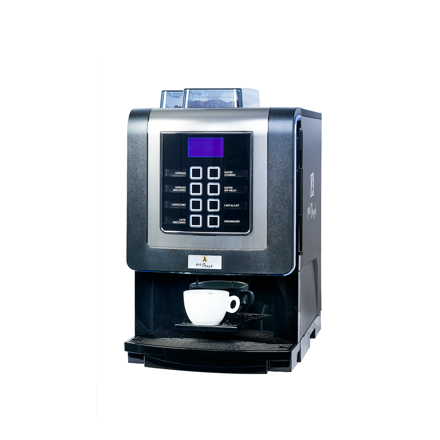 più 201, der Kaffeevollautomat diagonal von vorne