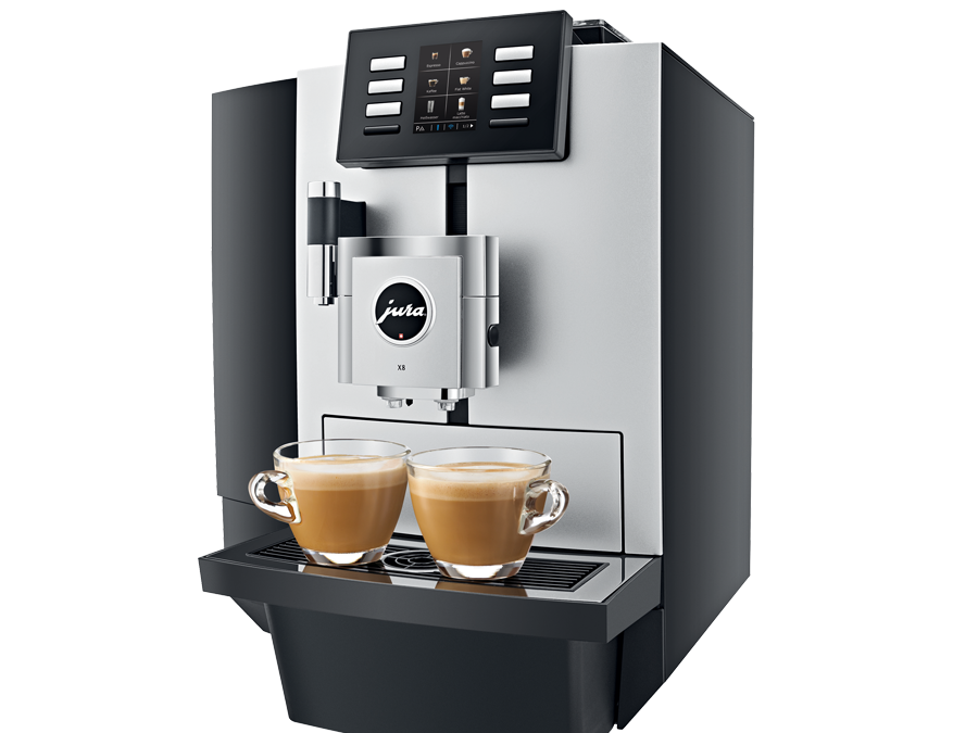 Der Kaffeevollautomat Jura X8