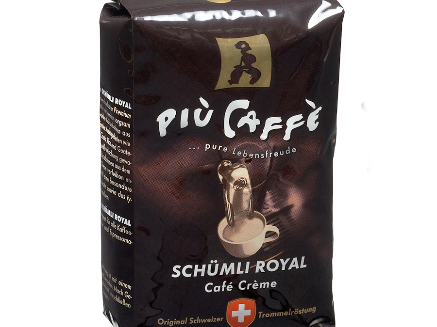 Schümli Royal Kaffee Creme in brauner Verpackung